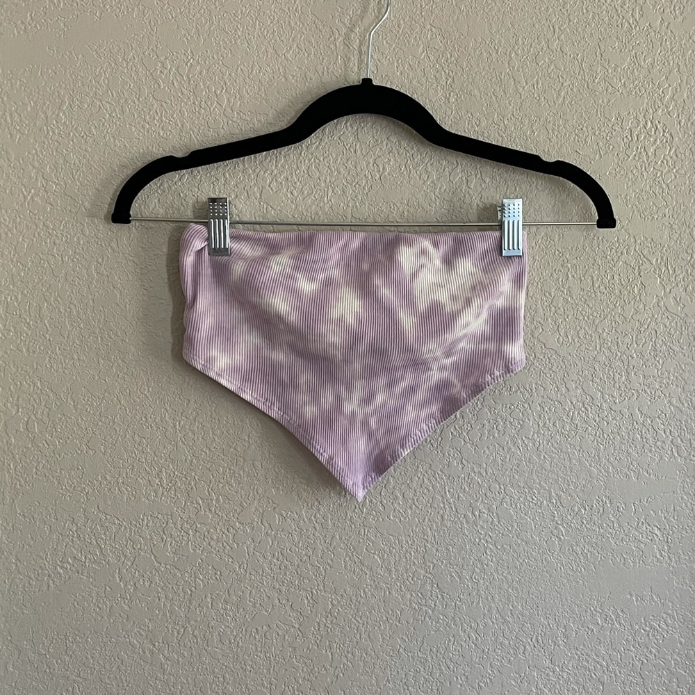 Tie dye tube top
